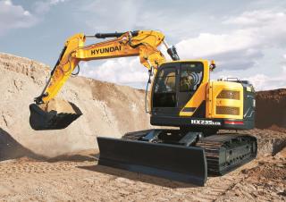 क्रॉलर एक्सकेवेटर Hyundai HX235LCR
