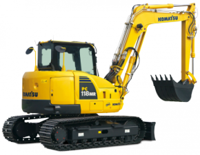 क्रॉलर एक्सकेवेटर Komatsu PC118MR-8