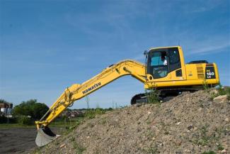 क्रॉलर एक्सकेवेटर Komatsu PC160LC-7