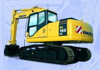 क्रॉलर एक्सकेवेटर Komatsu PC160LC-7