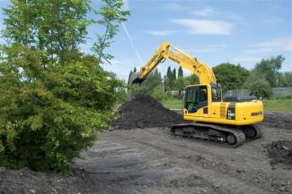 क्रॉलर एक्सकेवेटर Komatsu PC190-8 LC
