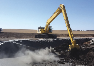 क्रॉलर एक्सकेवेटर Komatsu PC390LC-10 SLF