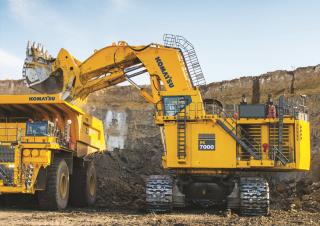 क्रॉलर एक्सकेवेटर Komatsu PC7000-11 