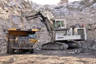 क्रॉलर एक्सकेवेटर Liebherr R 9350 