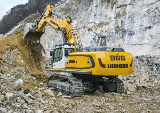 क्रॉलर एक्सकेवेटर Liebherr R 966 Litronic 