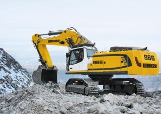 क्रॉलर एक्सकेवेटर Liebherr R 966 Litronic 