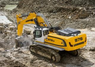 क्रॉलर एक्सकेवेटर Liebherr R 976 Litronic