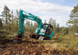 क्रॉलर एक्सकेवेटर Kobelco SK 140 SRL 5