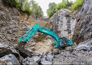 क्रॉलर एक्सकेवेटर Kobelco SK 350 LC 10