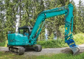 क्रॉलर एक्सकेवेटर Kobelco SK 85 MSR 3
