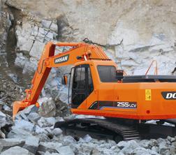 क्रॉलर एक्सकेवेटर Doosan Solar 255 LC-V