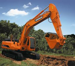 क्रॉलर एक्सकेवेटर Doosan Solar 300 LC-V