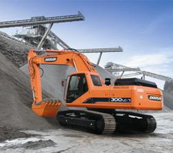 क्रॉलर एक्सकेवेटर Doosan Solar 300 LC-V