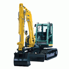 क्रॉलर एक्सकेवेटर Yanmar SV 100-2 CR
