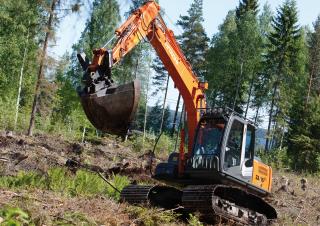 क्रॉलर एक्सकेवेटर Hitachi ZX 110 M 3