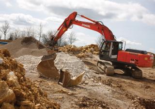 क्रॉलर एक्सकेवेटर Hitachi ZX 250 LCN-3