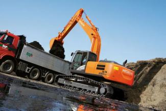 क्रॉलर एक्सकेवेटर Hitachi ZX 290 LCN-5