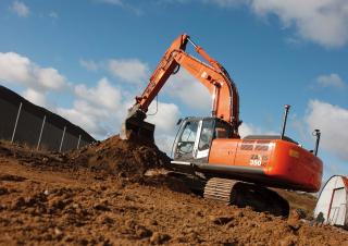 क्रॉलर एक्सकेवेटर Hitachi ZX 350 LC-3