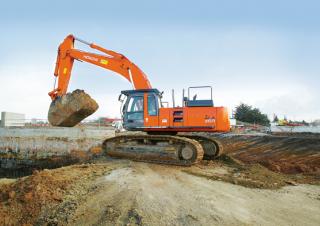 क्रॉलर एक्सकेवेटर Hitachi ZX 460 LCH