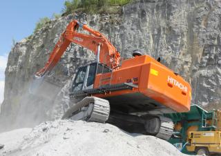 क्रॉलर एक्सकेवेटर Hitachi ZX 470 LCH-3