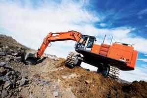 क्रॉलर एक्सकेवेटर Hitachi ZX 670 LCH-3