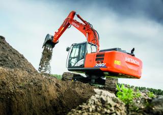क्रॉलर एक्सकेवेटर Hitachi ZX240N-6