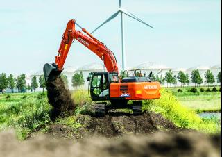 क्रॉलर एक्सकेवेटर Hitachi ZX240N-6