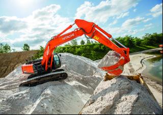 क्रॉलर एक्सकेवेटर Hitachi ZX250LCN-6