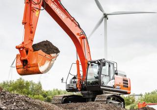 क्रॉलर एक्सकेवेटर Hitachi ZX300LC-6