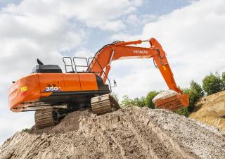 क्रॉलर एक्सकेवेटर Hitachi ZX350LC-6