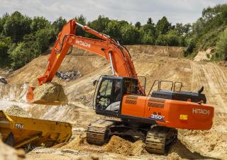 क्रॉलर एक्सकेवेटर Hitachi ZX350LC-6