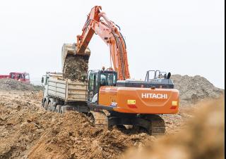 क्रॉलर एक्सकेवेटर Hitachi ZX350LCN-6