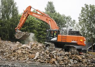 क्रॉलर एक्सकेवेटर Hitachi ZX490LCH-6