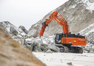क्रॉलर एक्सकेवेटर Hitachi ZX490LCH-6