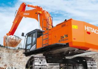 क्रॉलर एक्सकेवेटर Hitachi ZX670LCH-5G