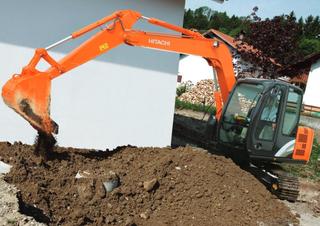 क्रॉलर एक्सकेवेटर Hitachi ZX70LC-5G
