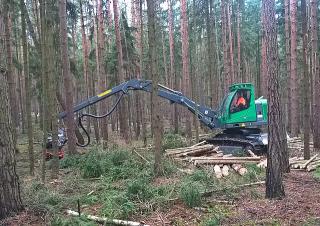फॉरेस्ट मशीनरी हार्वेस्टर Neuson Forest 104HV