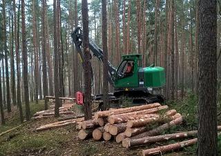 फॉरेस्ट मशीनरी हार्वेस्टर Neuson Forest 104HV