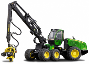 फॉरेस्ट मशीनरी हार्वेस्टर John Deere 1270 E IT4
