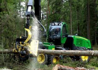 फॉरेस्ट मशीनरी हार्वेस्टर John Deere 1270 E