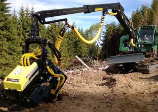फॉरेस्ट मशीनरी हार्वेस्टर Neuson Forest 183HVT