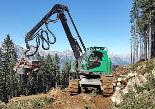 फॉरेस्ट मशीनरी हार्वेस्टर Neuson Forest 243HV