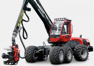 फॉरेस्ट मशीनरी हार्वेस्टर Komatsu 911