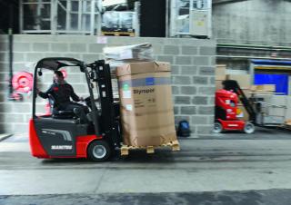 इलेक्ट्रिक फोर्कलिफ्ट Manitou ME 315 C