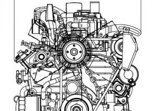इंजन Kubota V2403-M-T-E3B