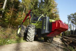 फॉरेस्ट मशीनरी स्पेशल स्किडिंग ट्रैक्टर Werner WF-trac 1500