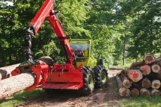 फॉरेस्ट मशीनरी स्पेशल स्किडिंग ट्रैक्टर Werner WF-trac 1500