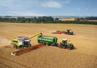 कंबाइन हार्वेस्टर Claas Lexion 8900 TerraTrac 