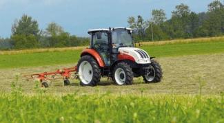 वाहन कॉम्पैक्ट यूटिलिटी ट्रैक्टर Steyr 4065 Kompakt S Basis