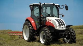 वाहन कॉम्पैक्ट यूटिलिटी ट्रैक्टर Steyr 4065 Kompakt S Basis